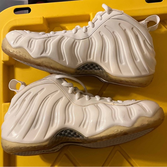 New Nike Air Foamposite One White Out 314996-100 Size 10 DEADSTOCK main image 6